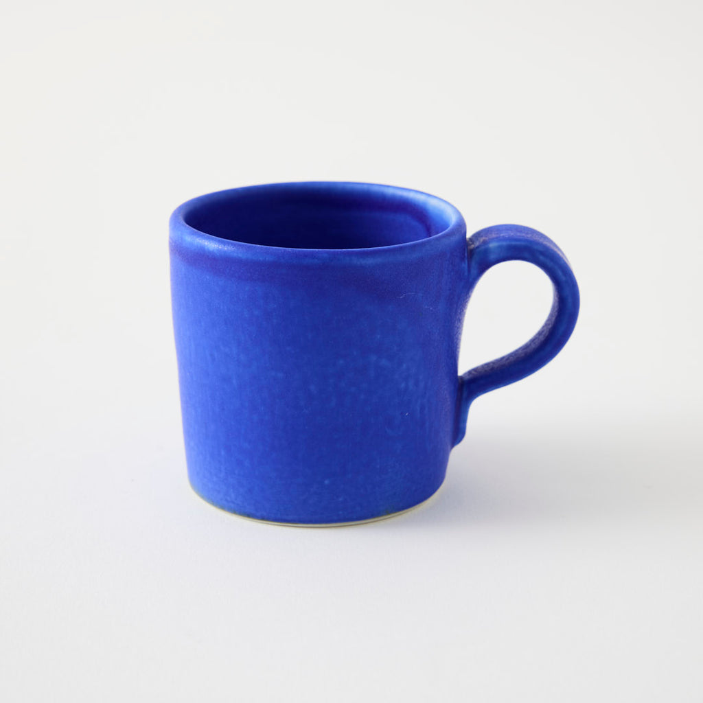 Handmade Espresso Mug in Denim – Tori Jones Studio