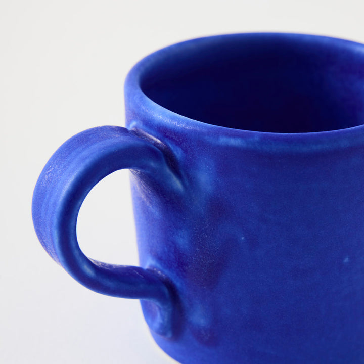 Handmade Espresso Mug in Denim