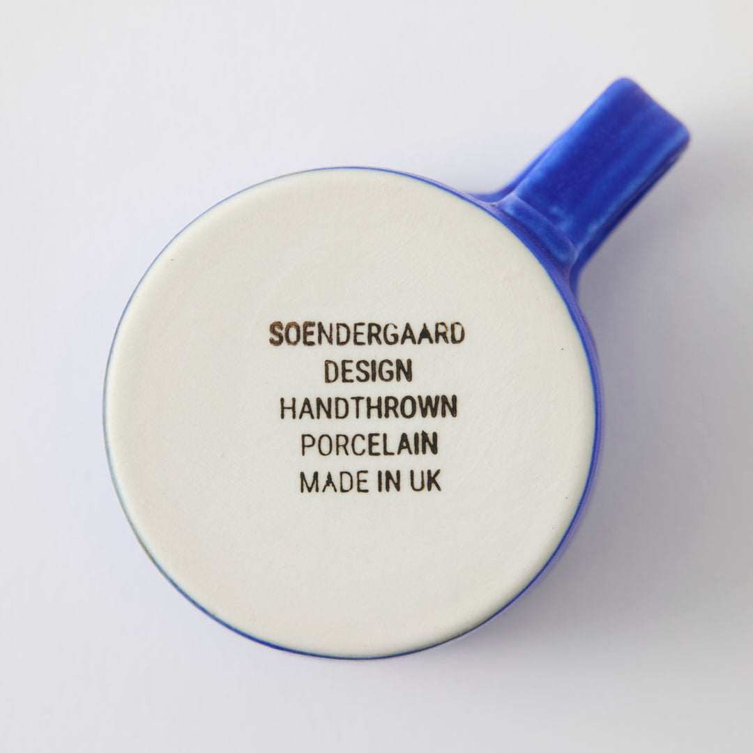 Handmade Espresso Mug in Denim