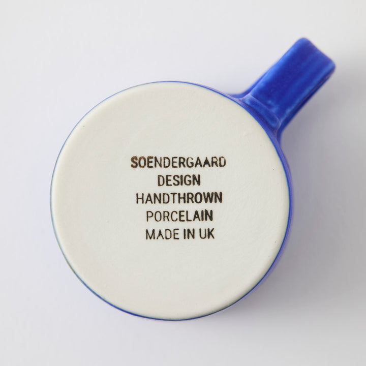 Handmade Espresso Mug in Denim