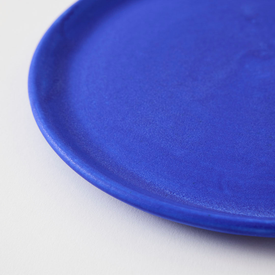 Handmade Side Plate in Denim