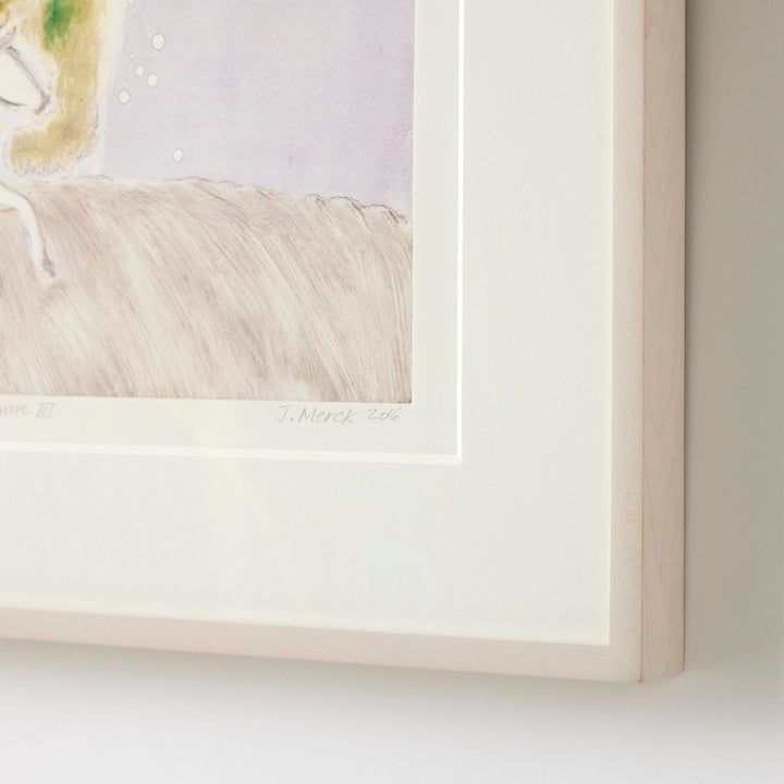 Josie Merck, White Horse with Sycamore III