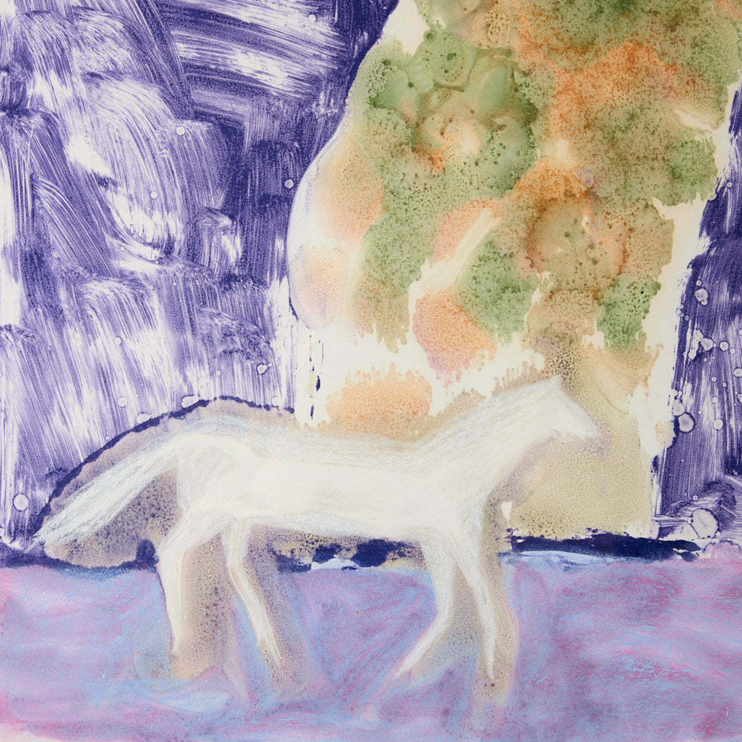 Josie Merck, Sycamore with White Horse I