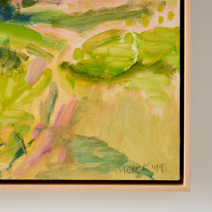 Josie Merck, Path to Middle Pond