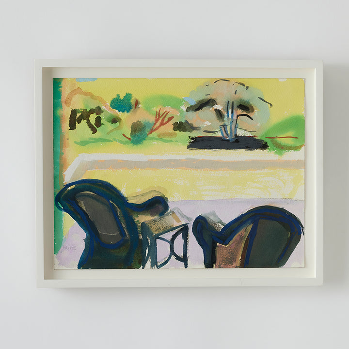 Josie Merck, Two Chairs and a Porch III