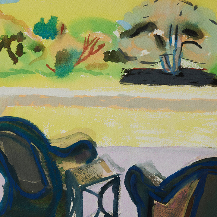 Josie Merck, Two Chairs and a Porch III