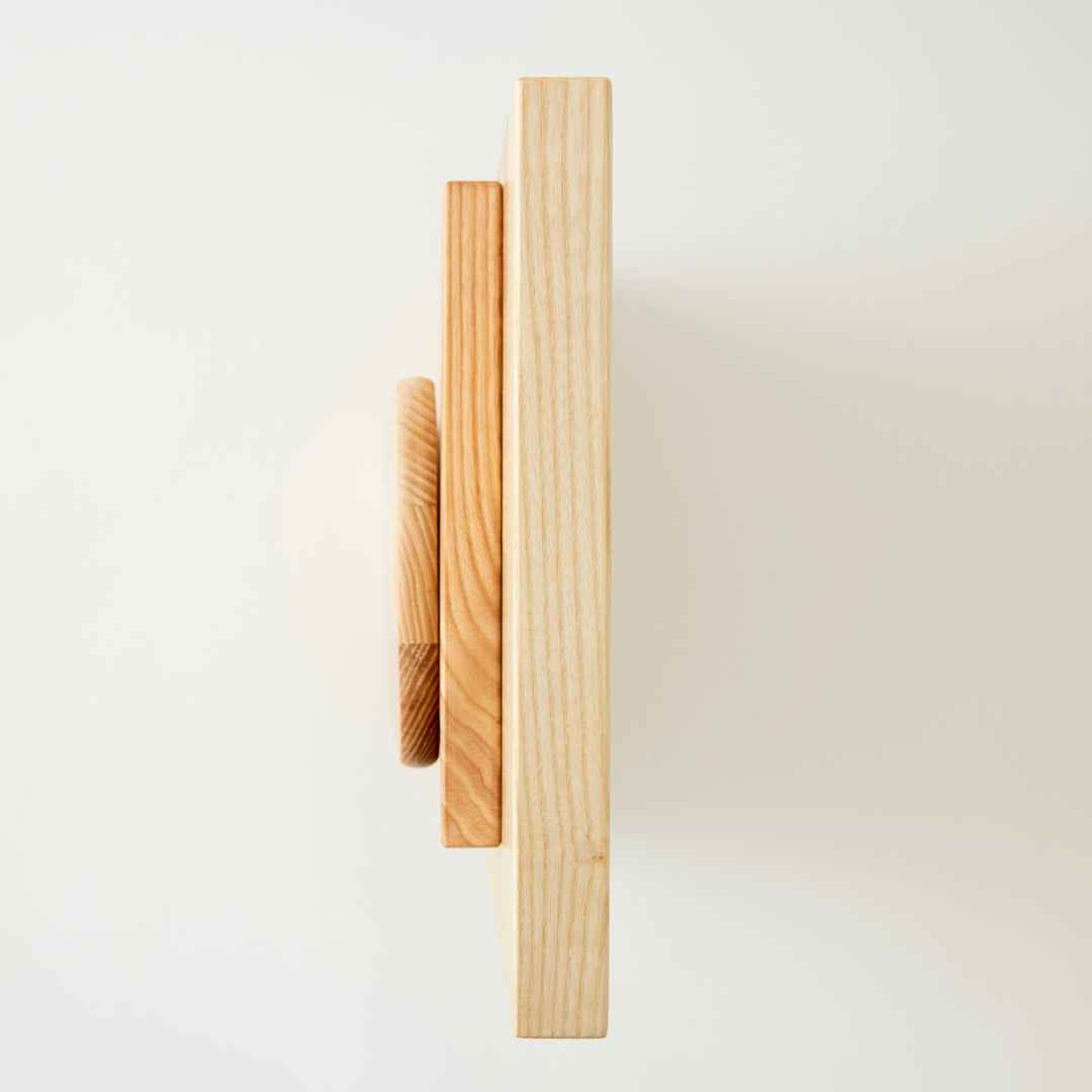Large Ash Cleated Cutting Board