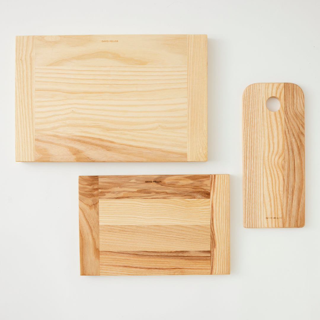 Large Ash Cleated Cutting Board