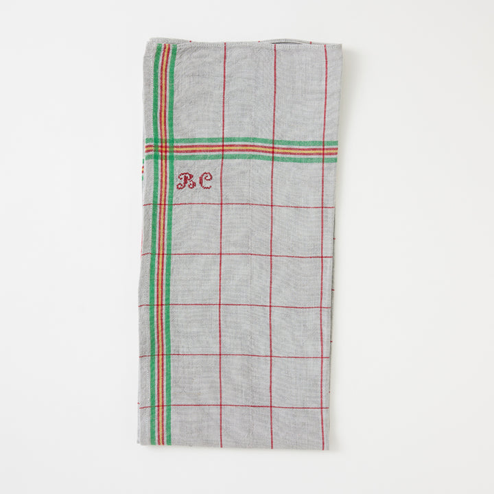 Hand Dyed Vintage Tea Towel