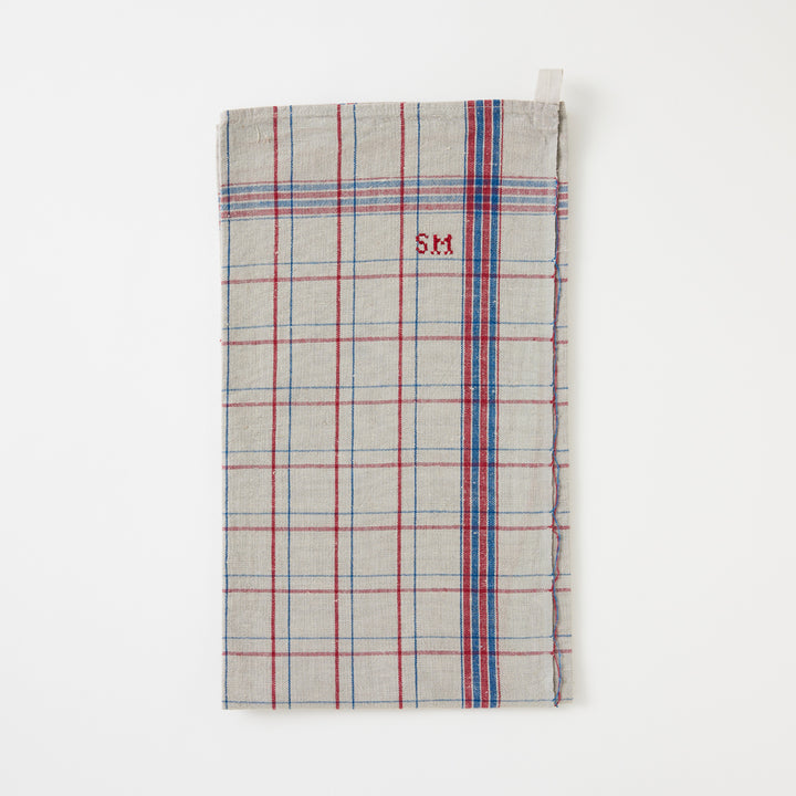 Hand Dyed Vintage Tea Towel