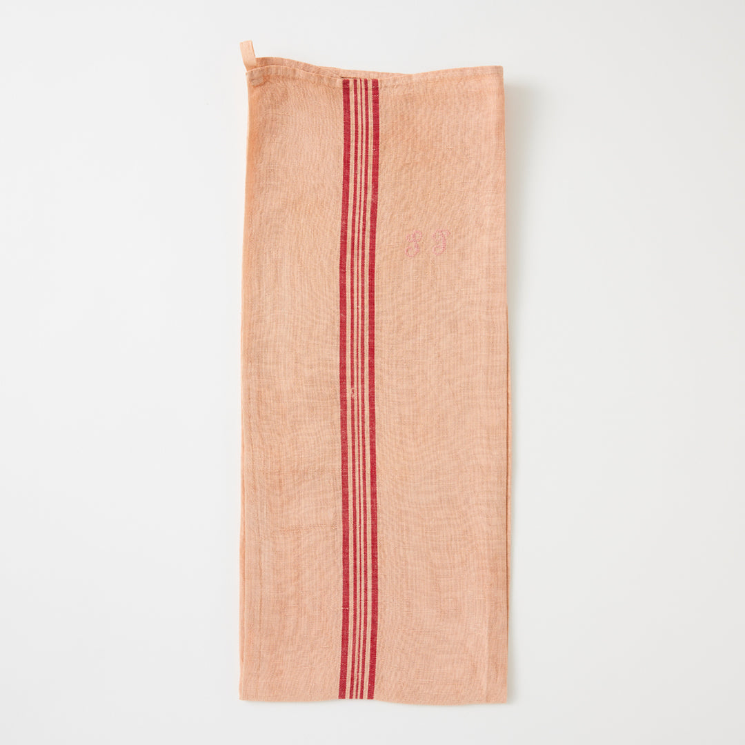 Hand Dyed Vintage Tea Towel