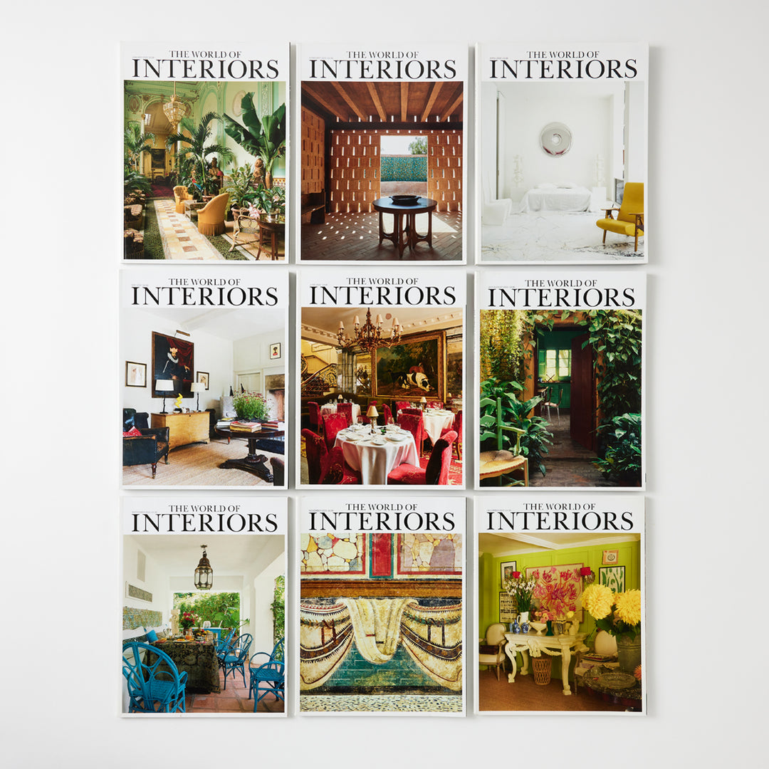 Set of The World of Interiors Magazines