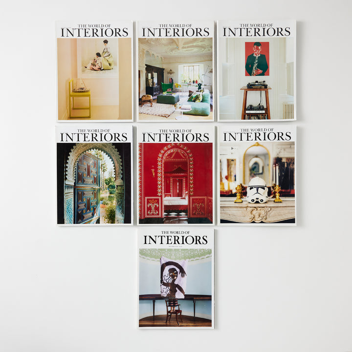 Set of The World of Interiors Magazines