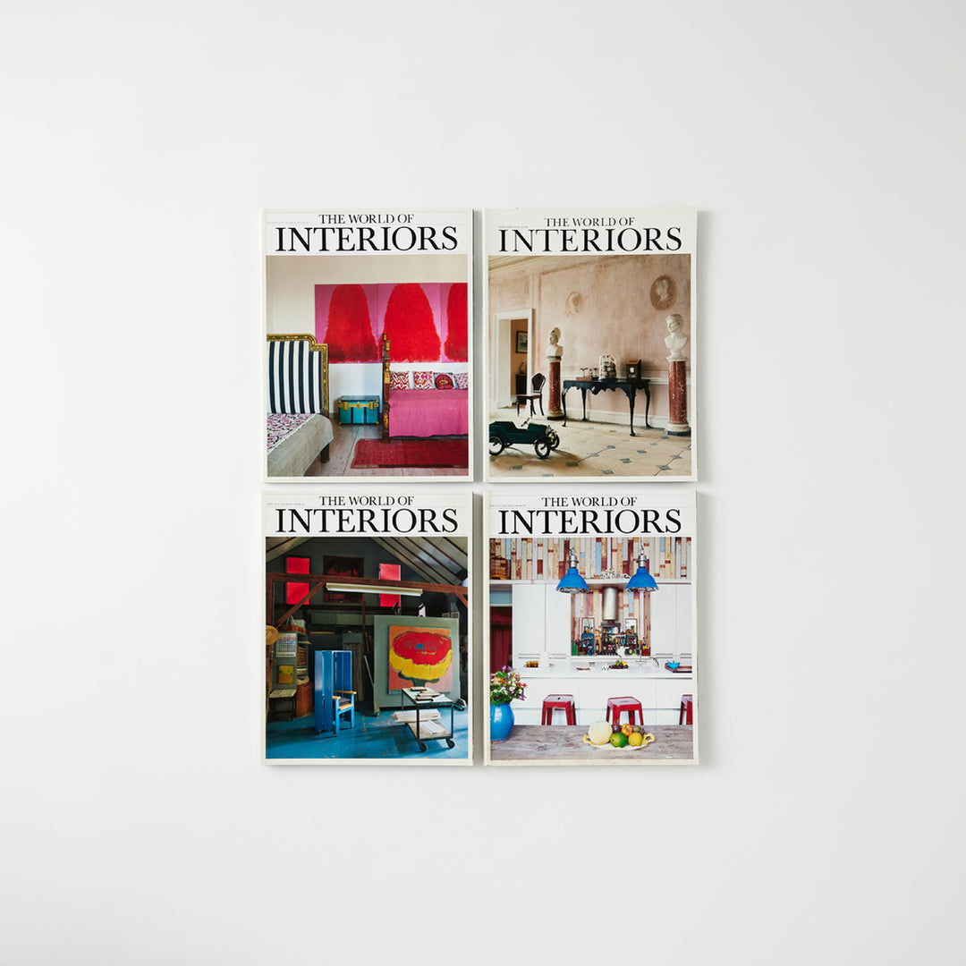 Set of The World of Interiors Magazines