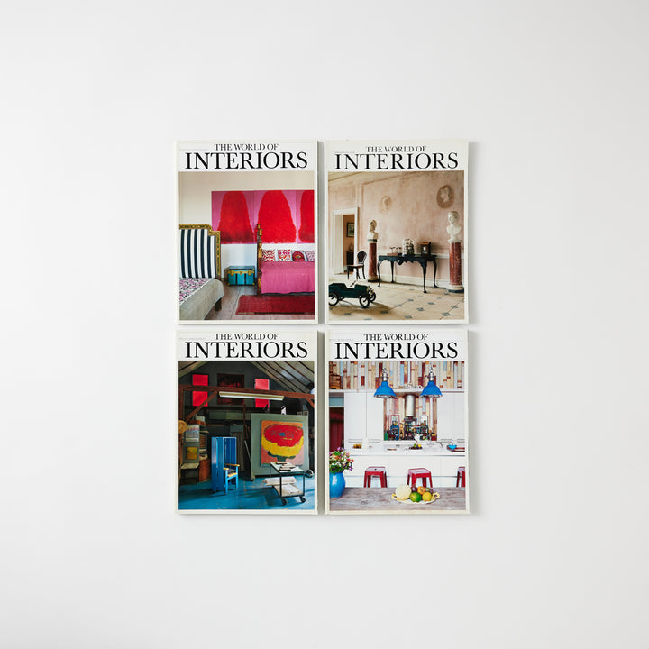 Set of The World of Interiors Magazines
