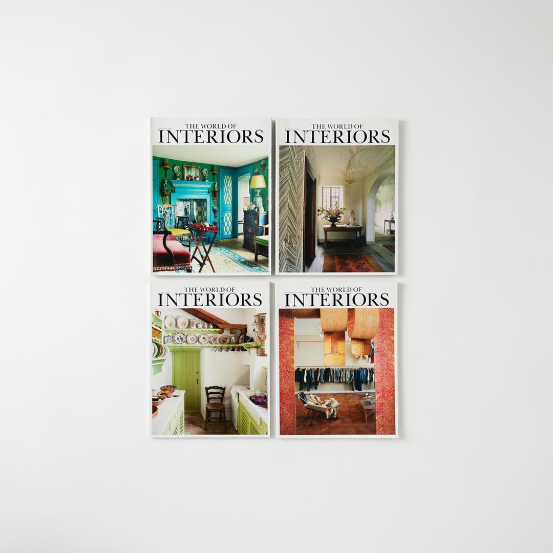 Set of The World of Interiors Magazines