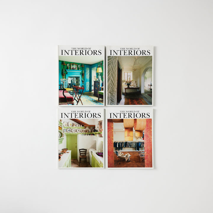Set of The World of Interiors Magazines