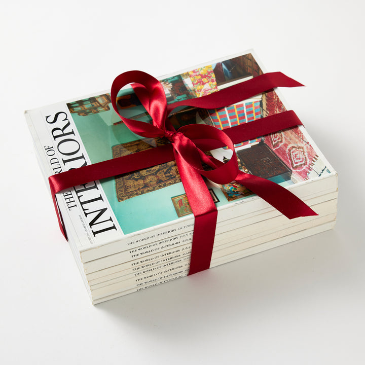 Set of The World of Interiors Magazines
