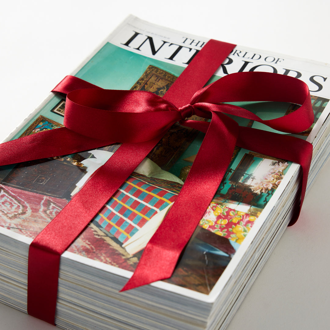 Set of The World of Interiors Magazines