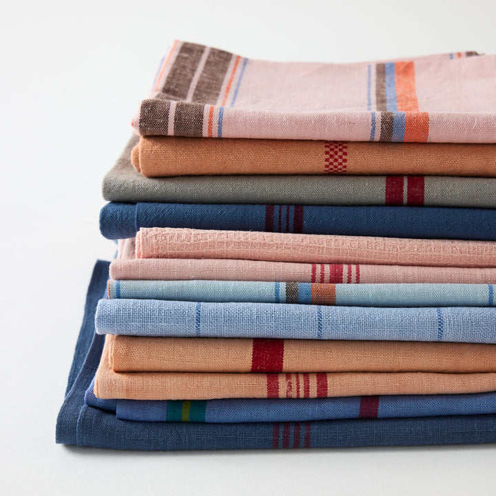 Hand Dyed Vintage Tea Towel