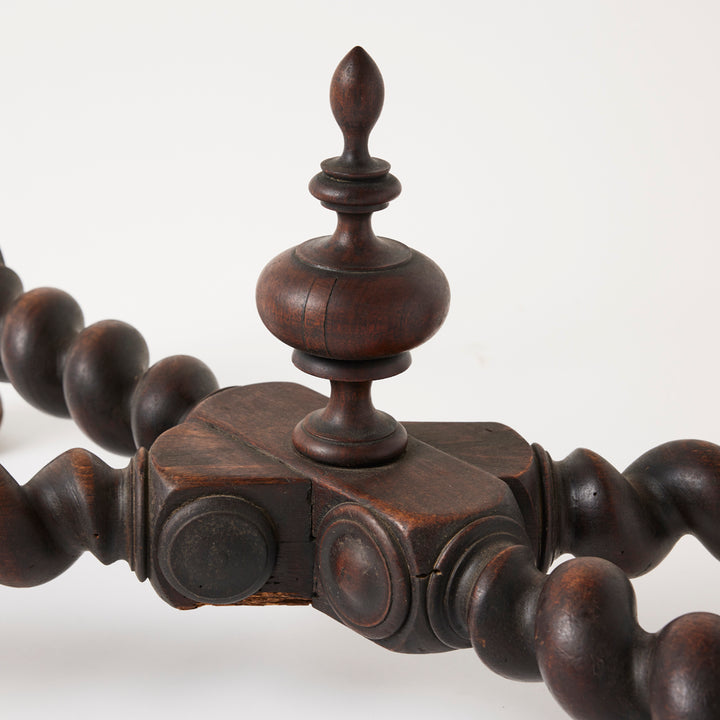 Antique French Barley Twist Table, 18th Century