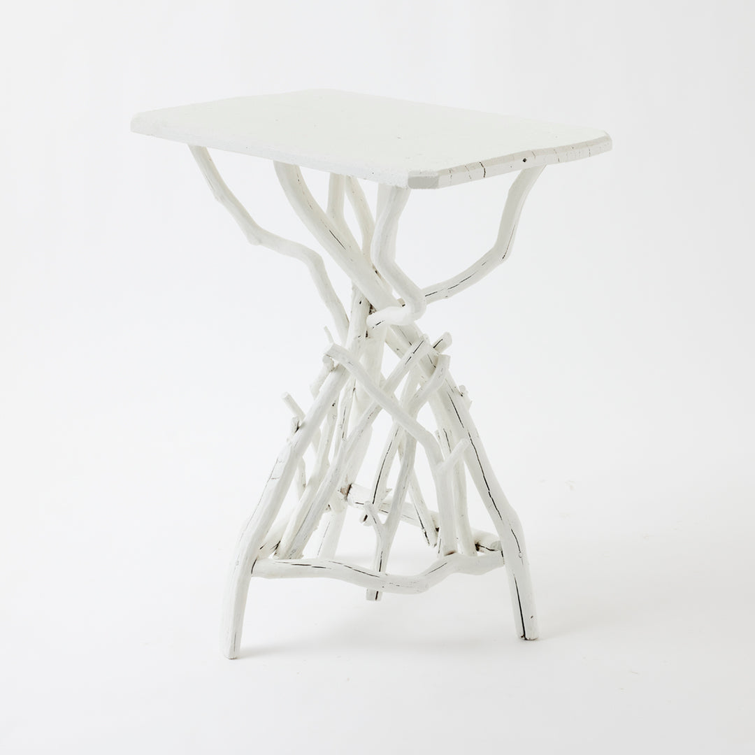 Vintage Painted Adirondack Twig Table