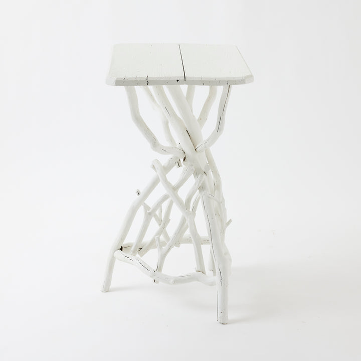 Vintage Painted Adirondack Twig Table