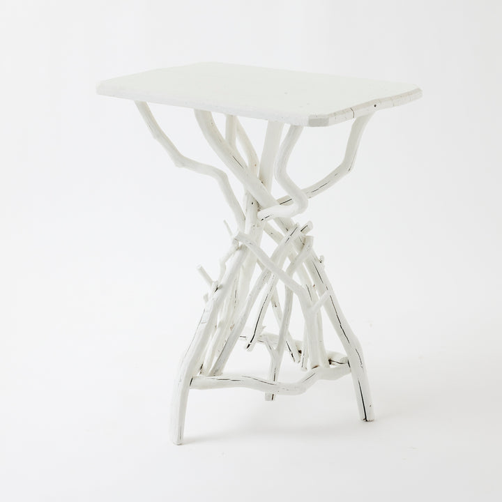 Vintage Painted Adirondack Twig Table