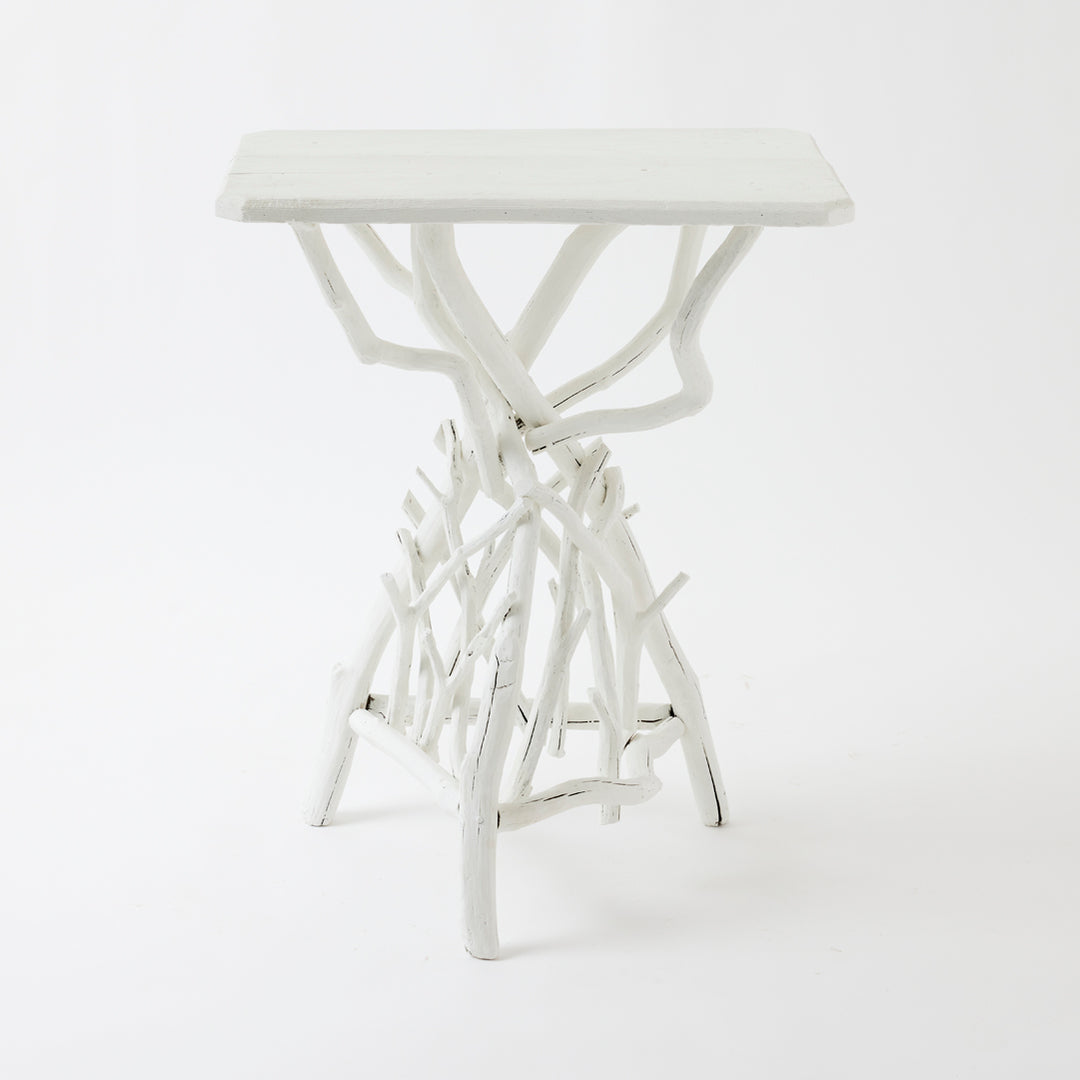 Vintage Painted Adirondack Twig Table