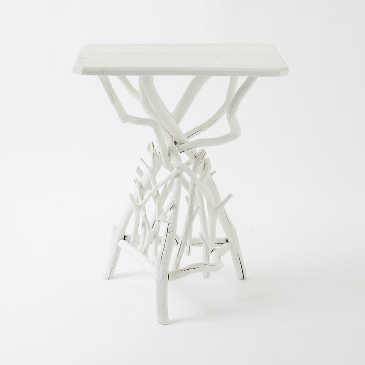 Vintage Painted Adirondack Twig Table