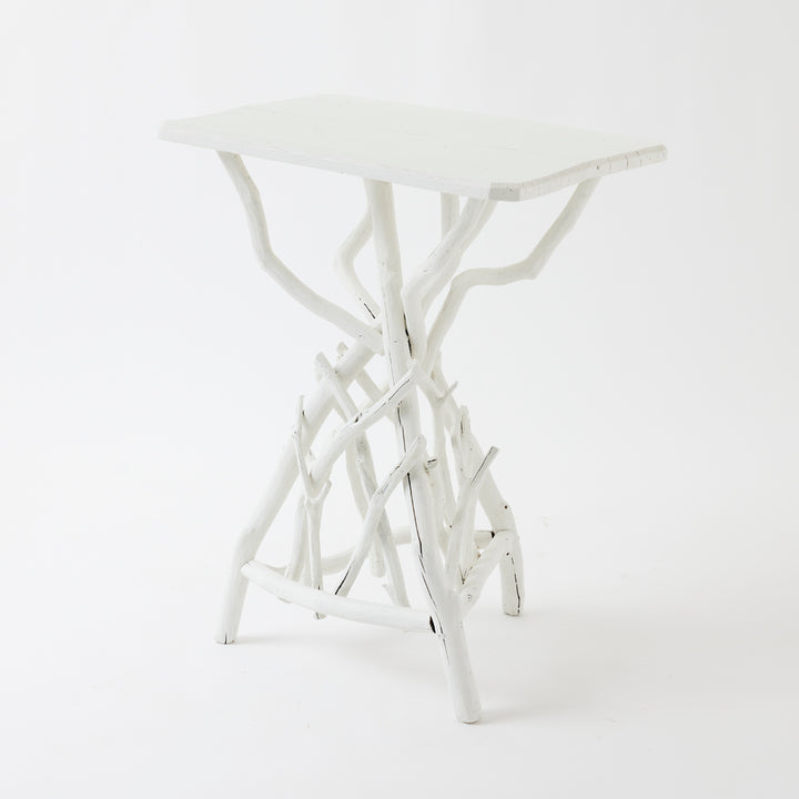 Vintage Painted Adirondack Twig Table