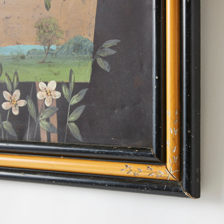 Framed Vintage Still Life Painting, Unsigned