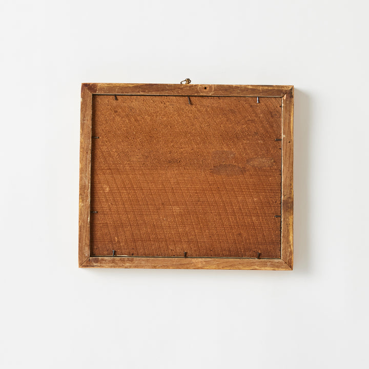 19th Century Sandpaper Drawing in Original Gilt Frame 2, Hudson River School