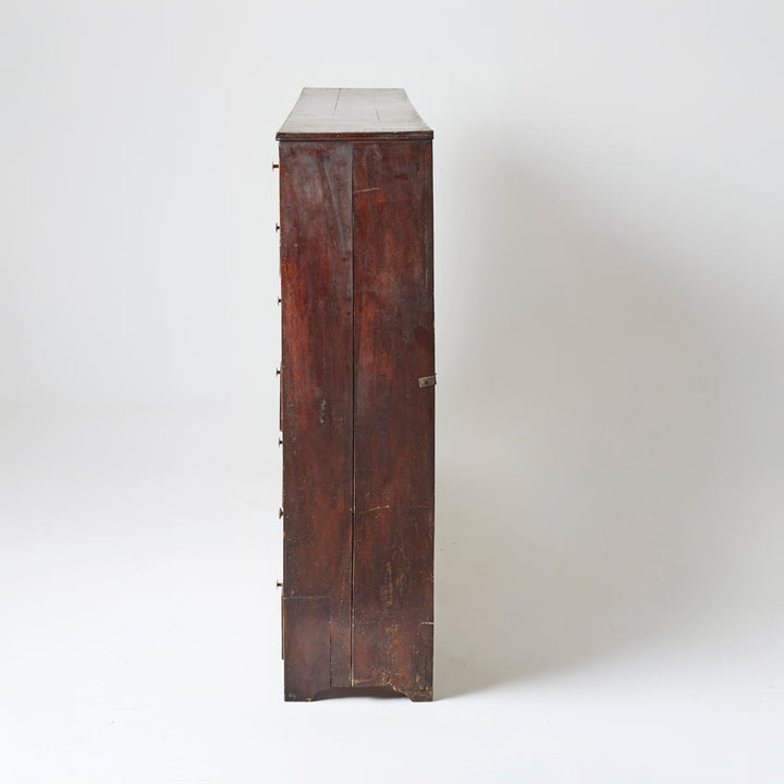 Antique French Walnut Cabinet, 19th Century