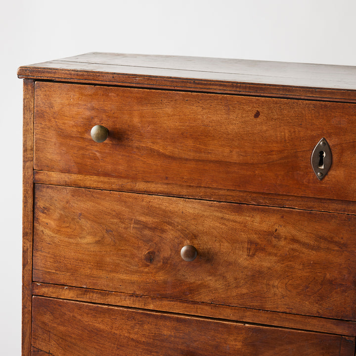 Antique French Walnut Cabinet, 19th Century