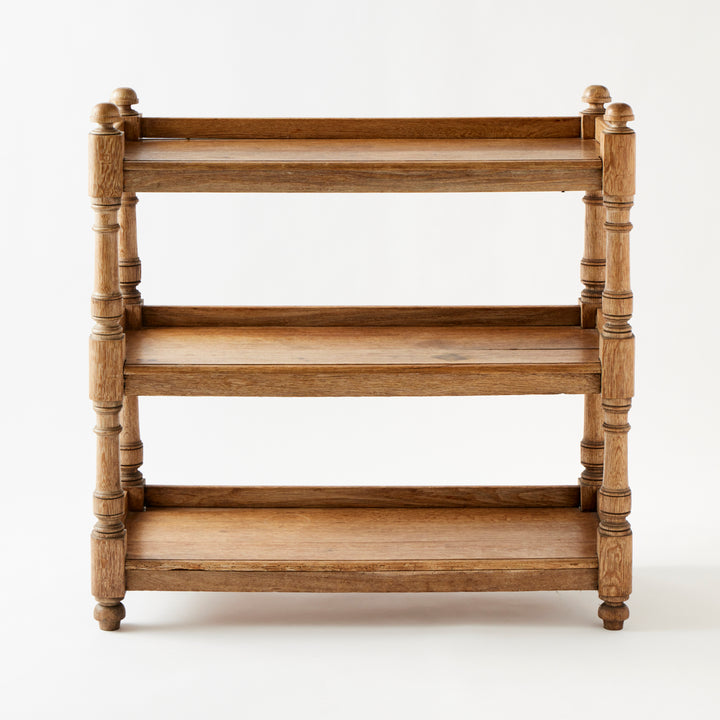 19th Century Oak Etagere