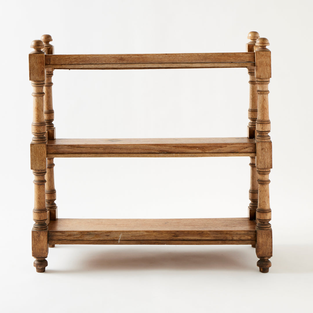 19th Century Oak Etagere