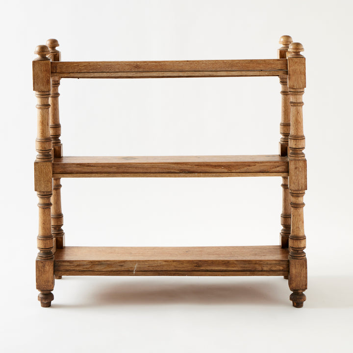 19th Century Oak Etagere
