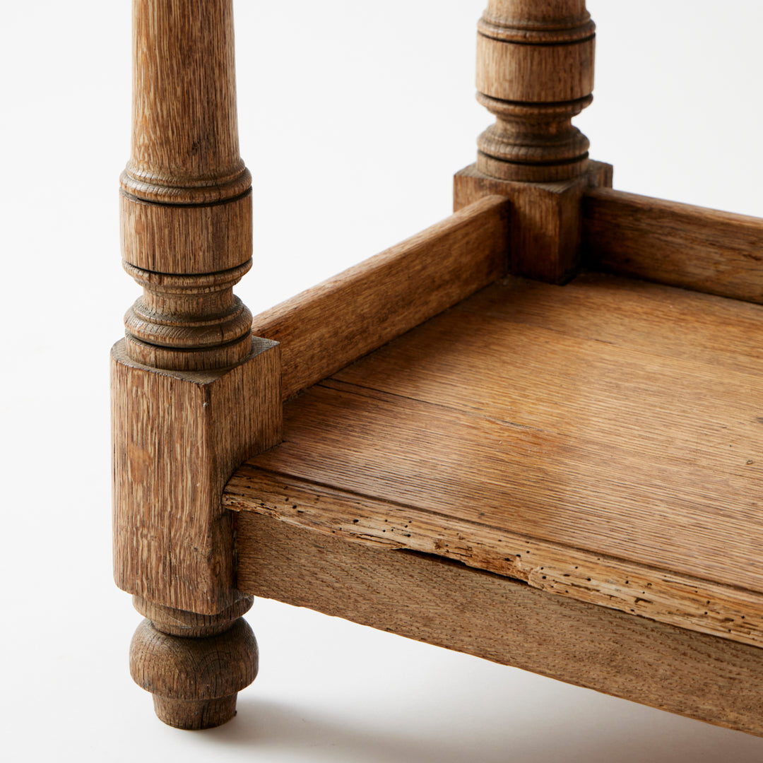 19th Century Oak Etagere