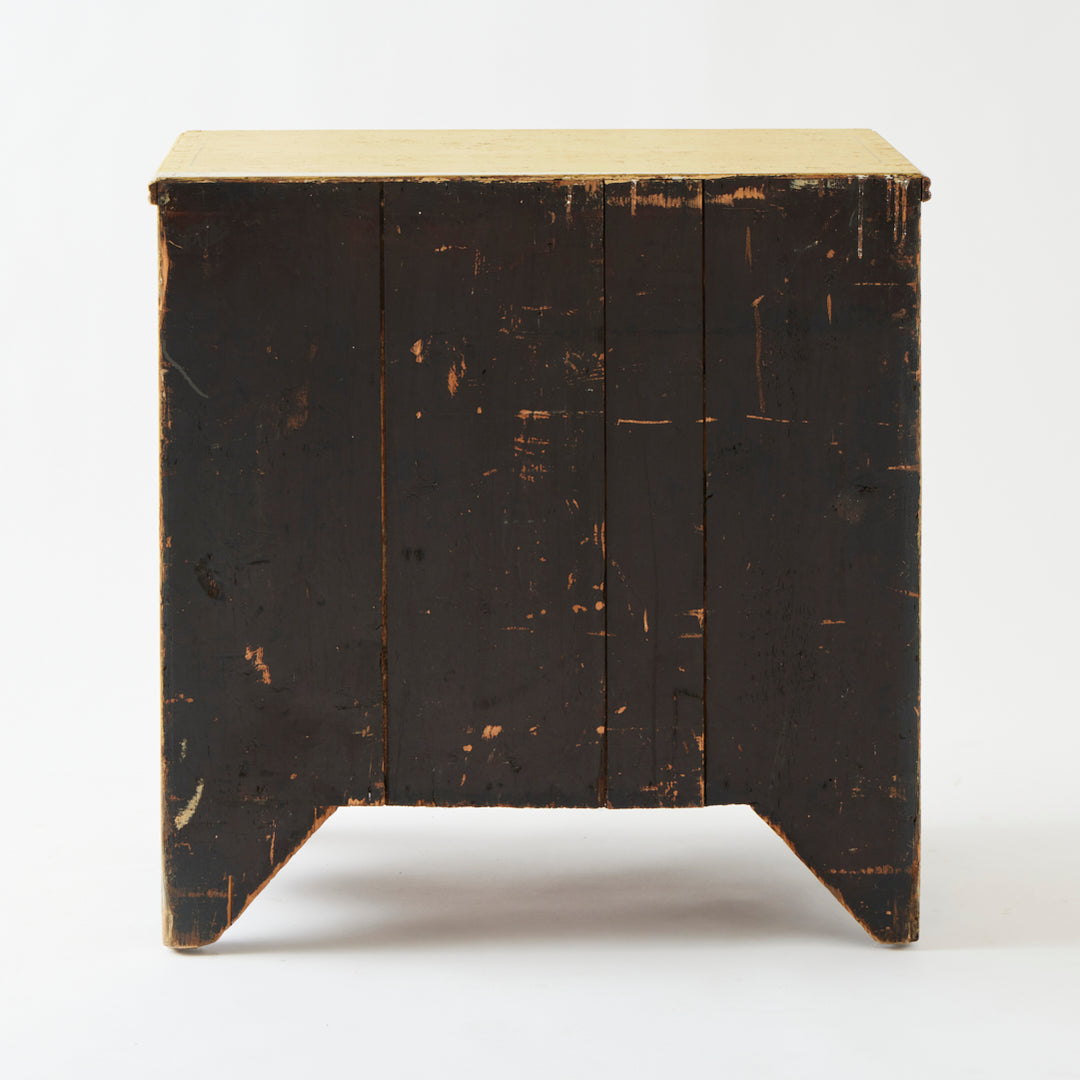Antique English Chest of Drawers, Original Paint and Hardware