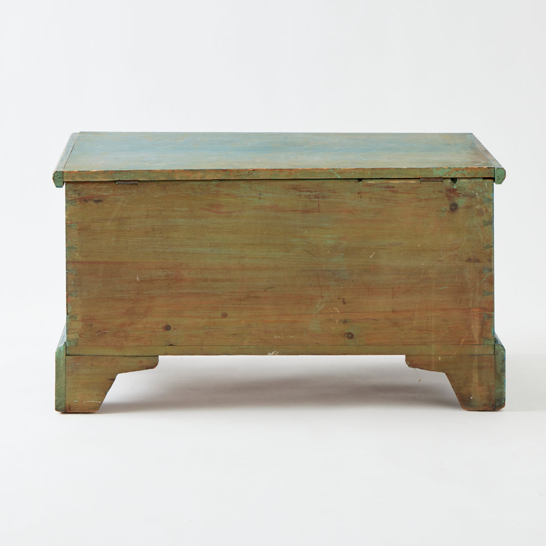 Antique Painted Blanket Chest