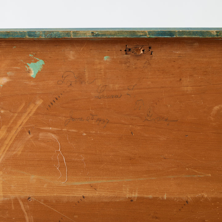 Antique Painted Blanket Chest