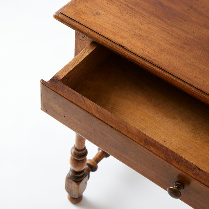 Antique Turned Leg Table, 19th Century