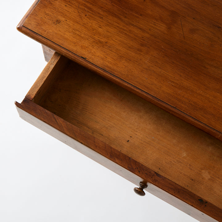 Antique Turned Leg Table, 19th Century