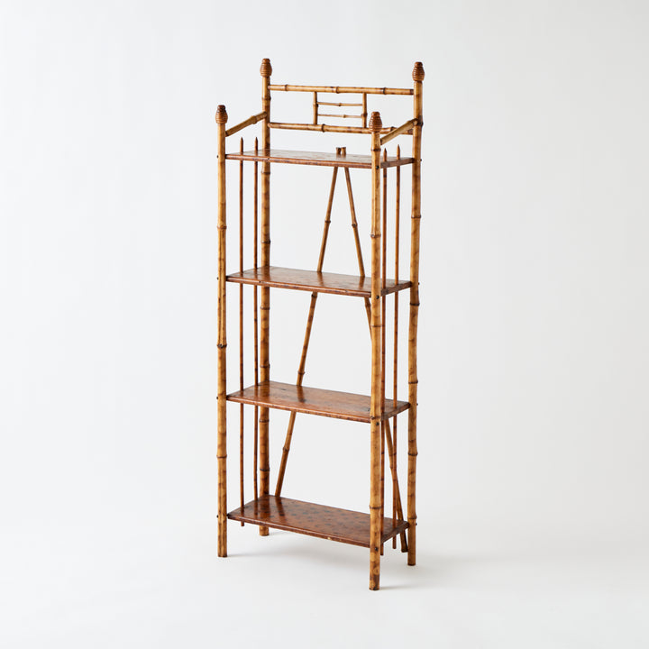 (ON HOLD) Antique Victorian Aesthetic Movement Bamboo Etagere