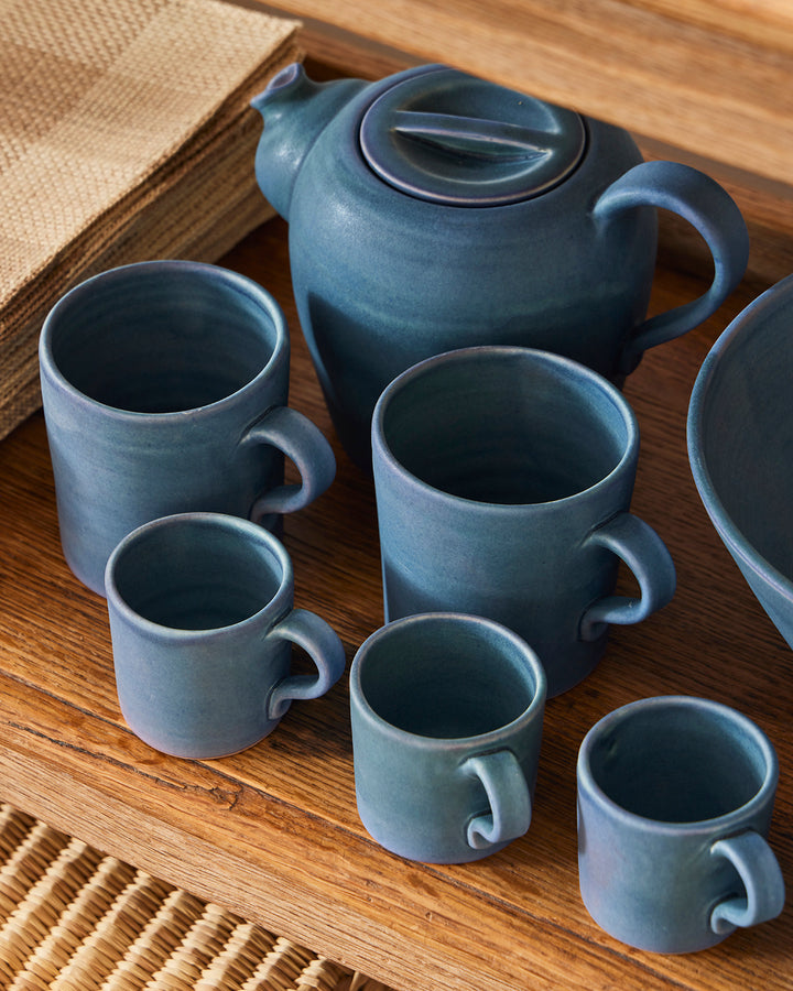 Handmade Mug in Storm Clouds
