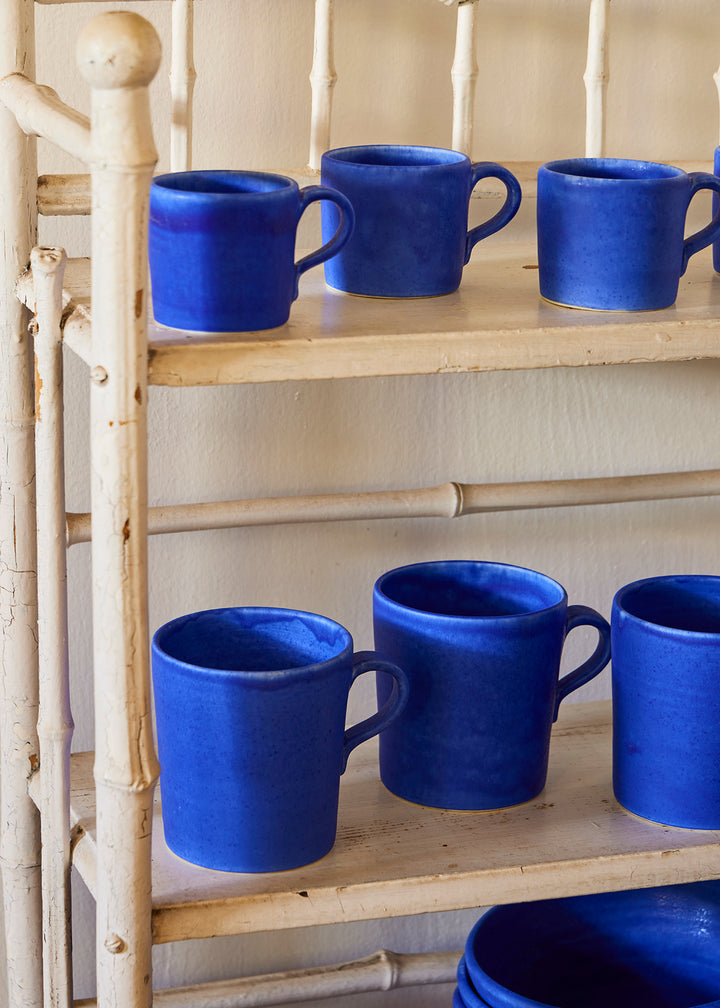Handmade Espresso Mug in Denim