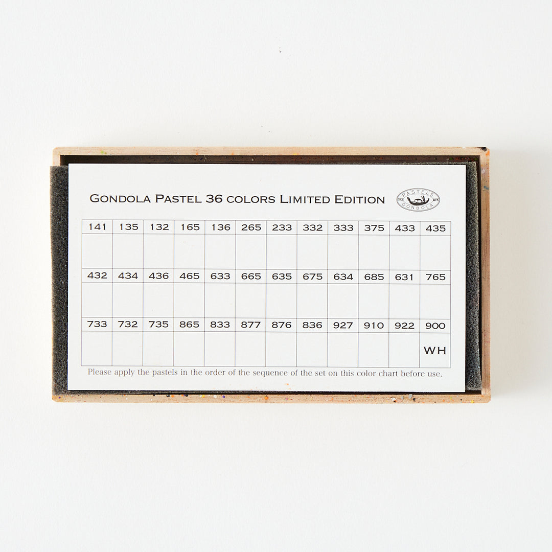 Kyoto Gondola Soft Pastels, Set of 36