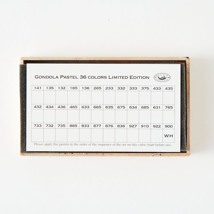 Kyoto Gondola Soft Pastels, Set of 36