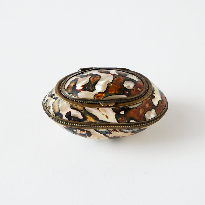 Folk Art Shell Box 2